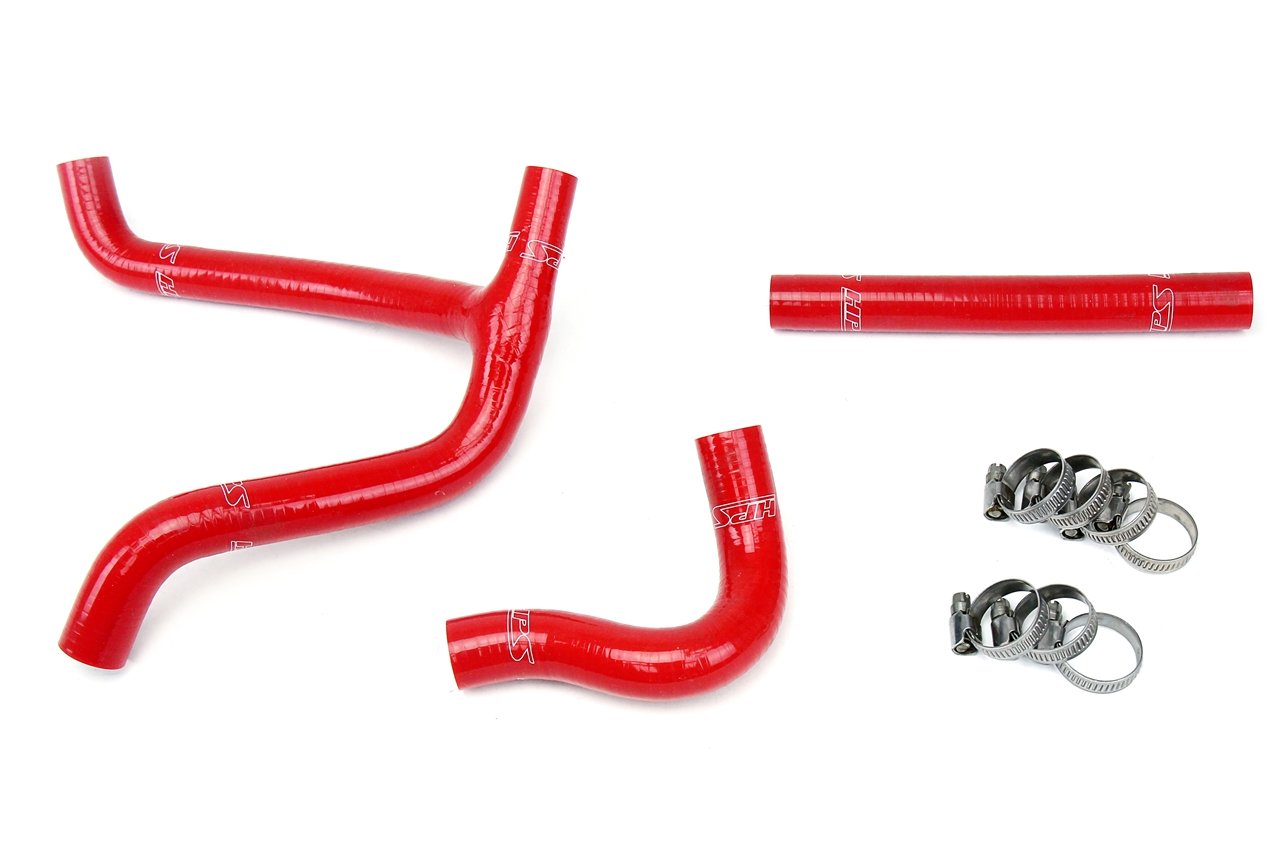 HPS Red Reinforced Silicone Radiator Hose Kit Coolant Suzuki 06-07 RMZ450