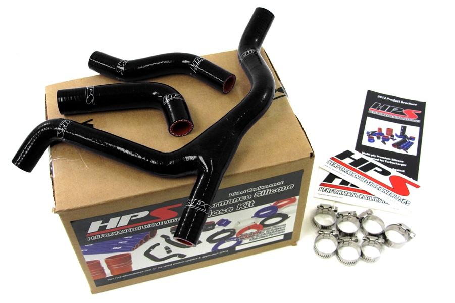 HPS Black Reinforced Silicone Radiator Hose Kit Coolant Suzuki 07-09 RMZ250