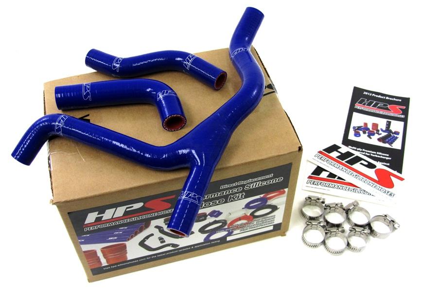 HPS Blue Reinforced Silicone Radiator Hose Kit Coolant Suzuki 07-09 RMZ250