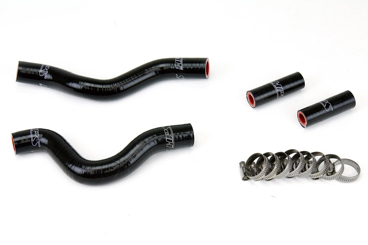 HPS Black Reinforced Silicone Radiator Hose Kit Coolant Suzuki 01-11 RM250