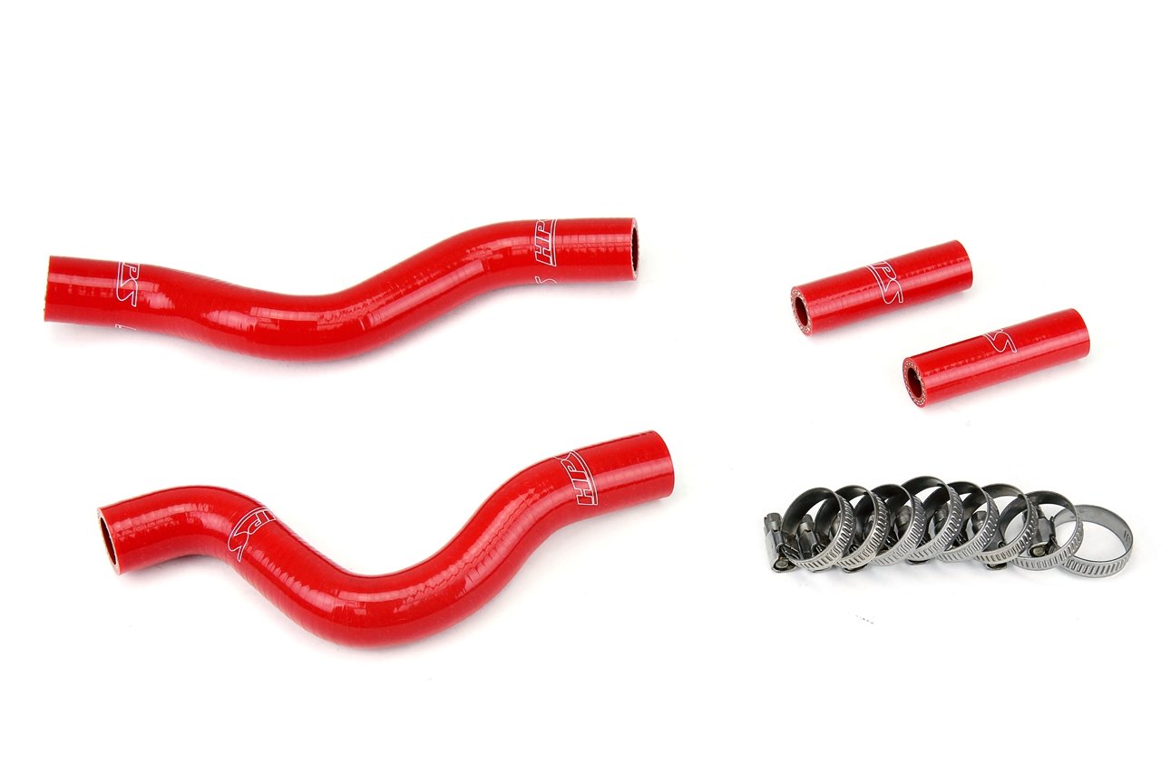 HPS Red Reinforced Silicone Radiator Hose Kit Coolant Suzuki 01-11 RM250