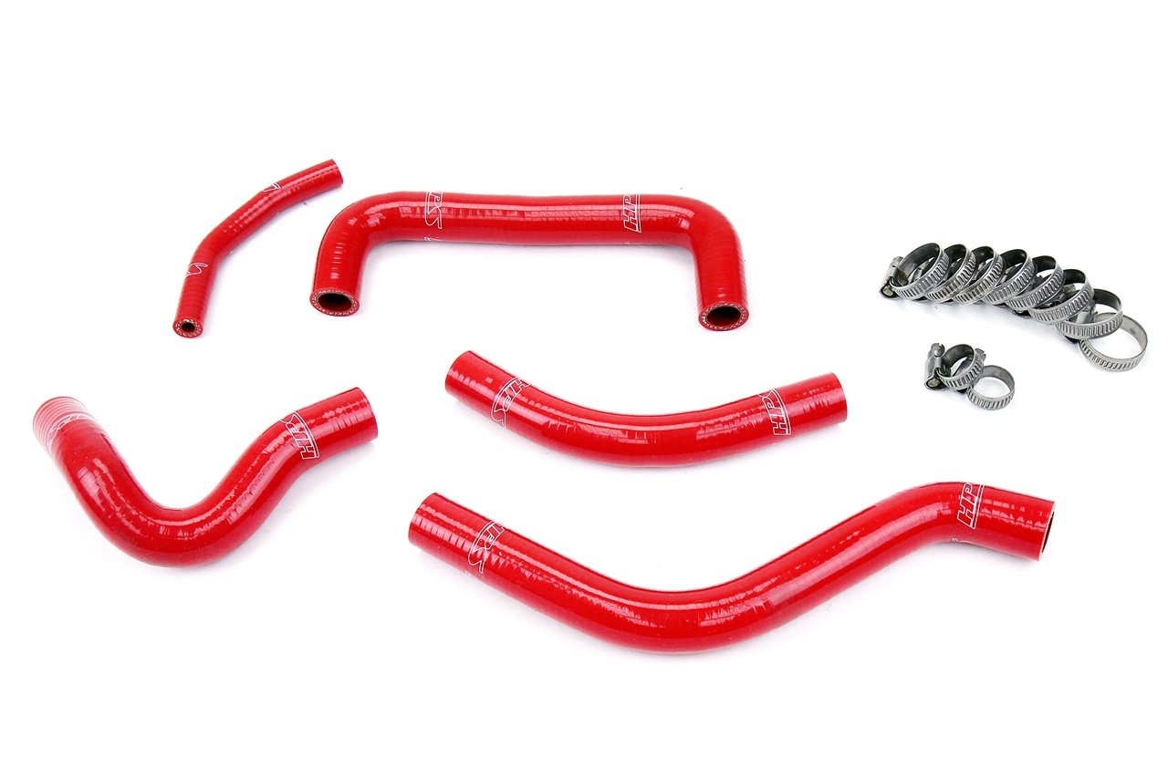 HPS Red Reinforced Silicone Radiator Hose Kit Coolant Suzuki 04-05 RMZ450