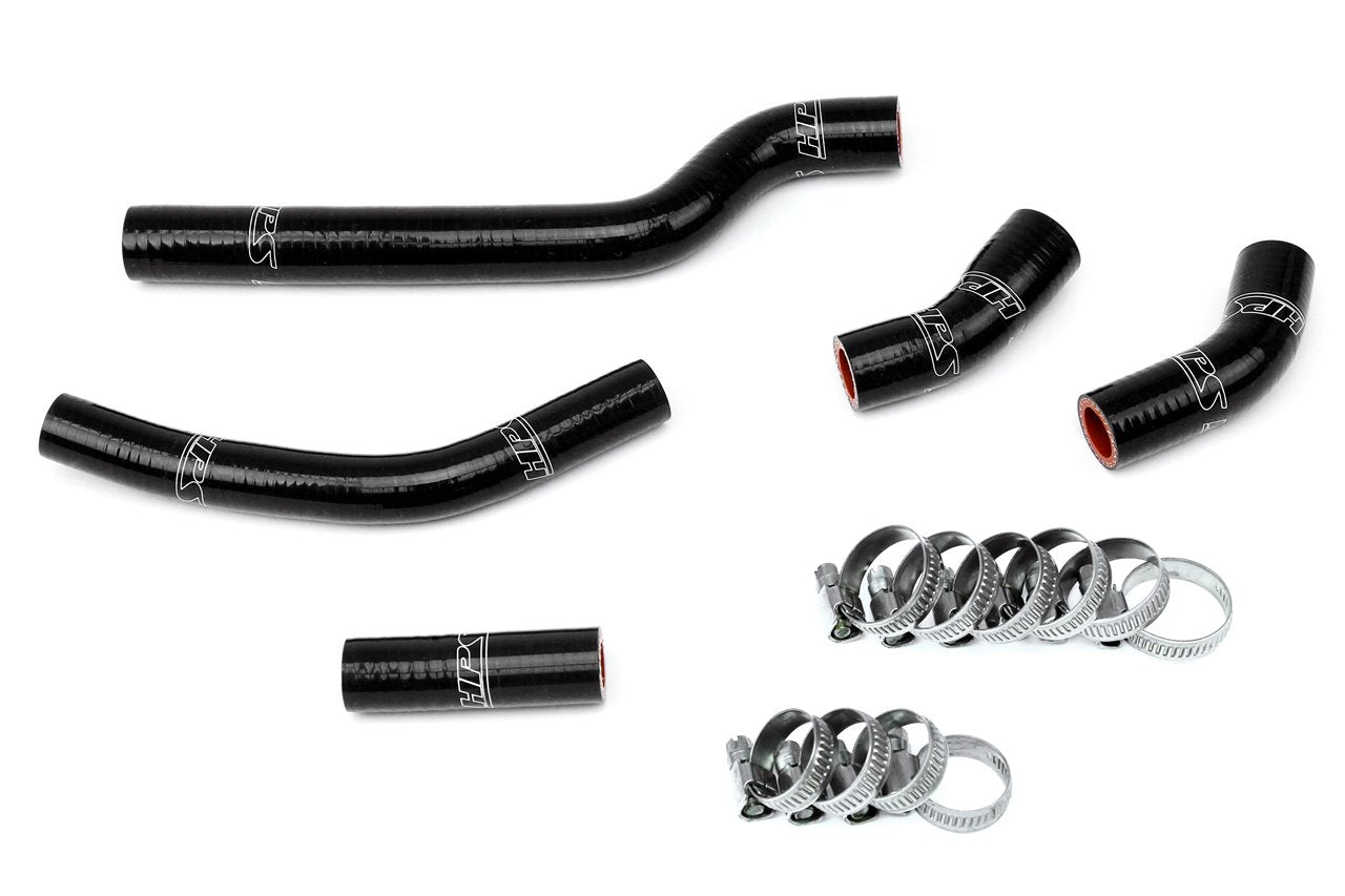 HPS Black Reinforced Silicone Radiator Hose Kit Coolant Yamaha 07-09 WR250F