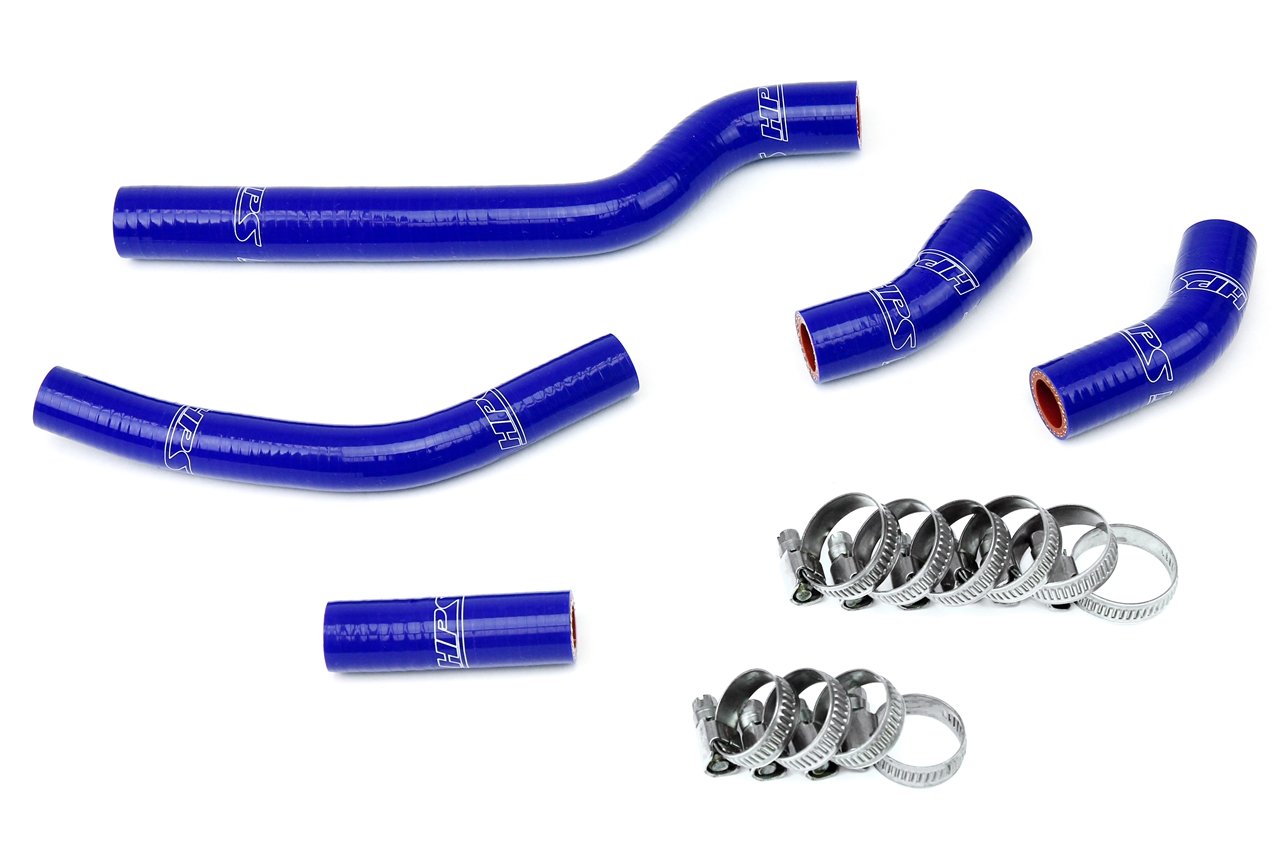 HPS Blue Reinforced Silicone Radiator Hose Kit Coolant Yamaha 06-06 YZ250F