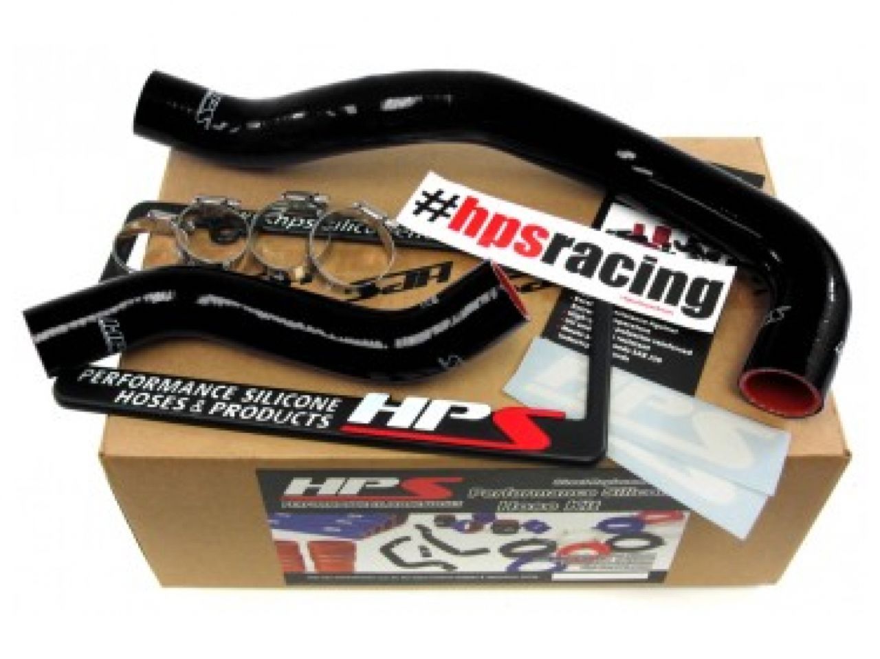 HPS Black Reinforced Silicone Radiator Hose Kit Coolant Lexus 98-05 GS300 I6 3.0L