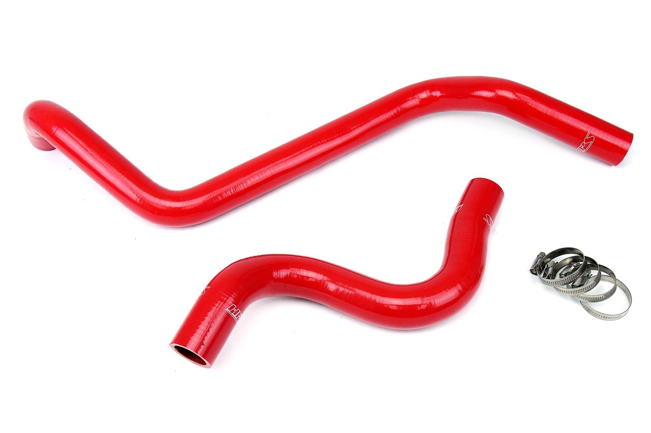 HPS Red Reinforced Silicone Radiator Hose Kit Coolant Chevy 05-07 Cobalt SS 2.0L Supercharged