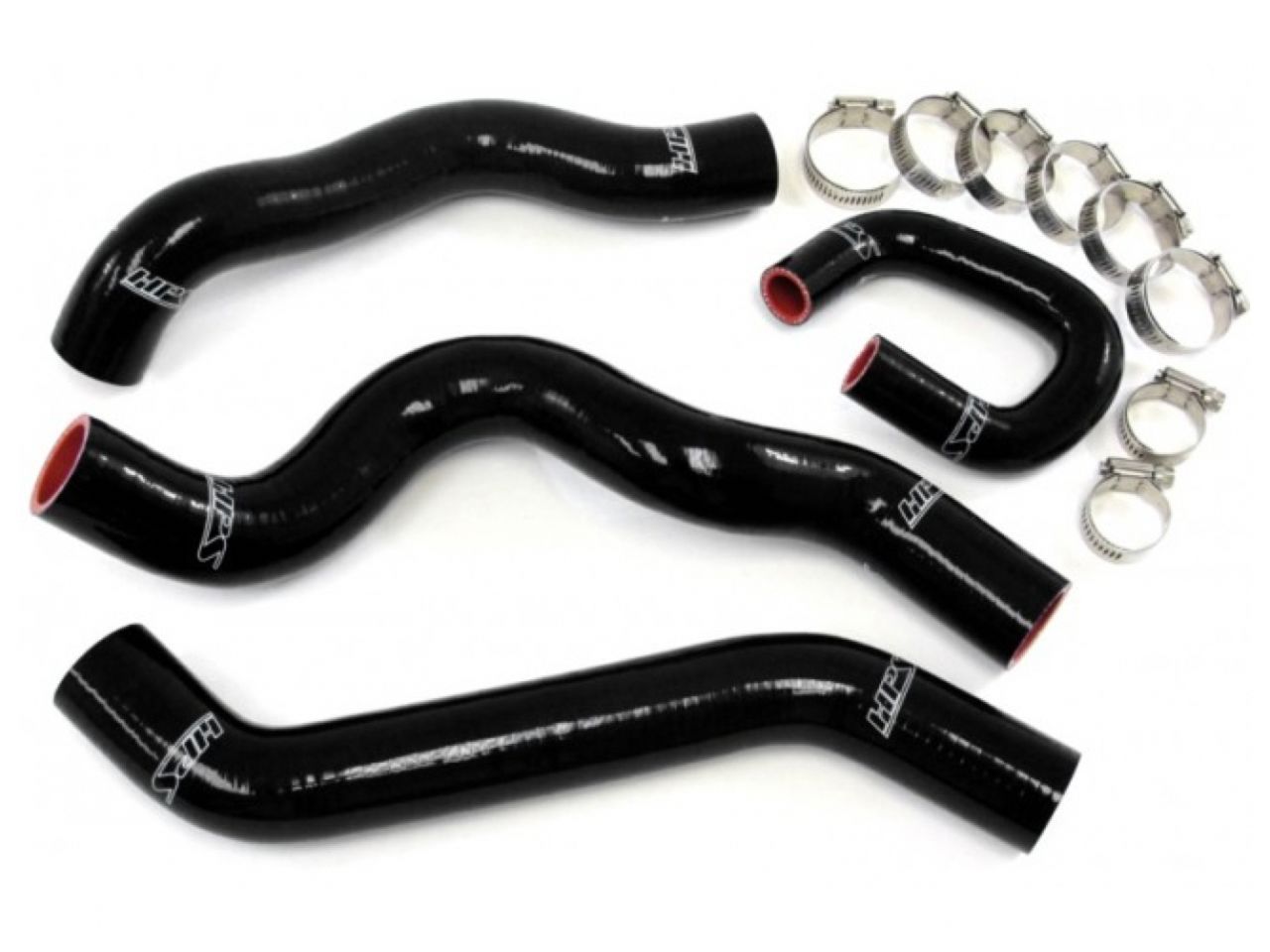 HPS Black Reinforced Silicone Radiator Hose Kit Coolant Chevy 08-10 Cobalt SS 2.0L Turbo