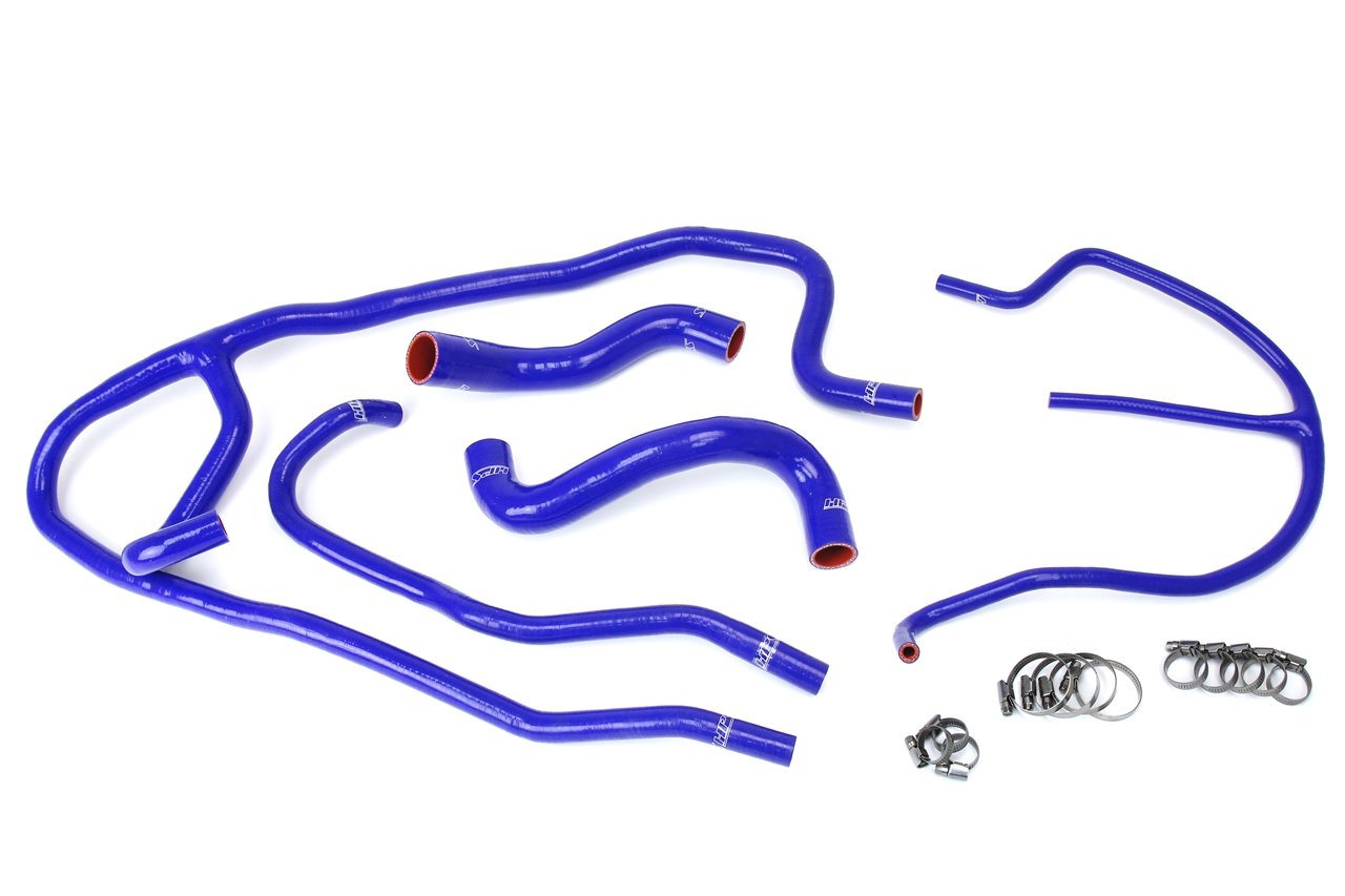 HPS Reinforced Blue Silicone Radiator + Heater Hose Kit Coolant Chevy 09-13 Corvette Z06 LS7 7.0L V8