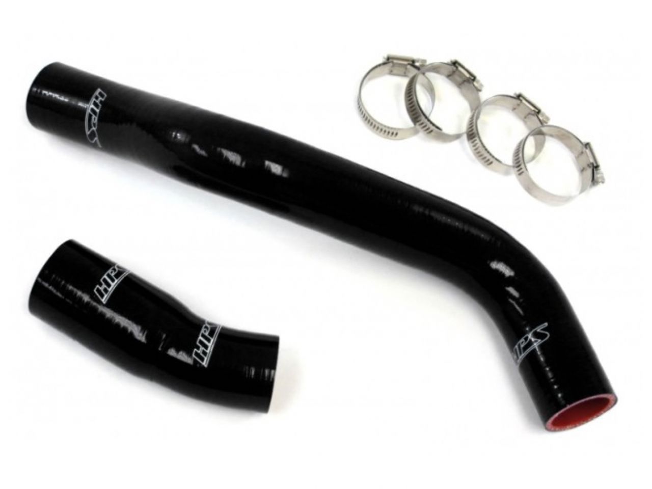 HPS Black Reinforced Silicone Radiator Hose Kit Coolant Ford 96-01 Mustang SVT Cobra 4.6L V8