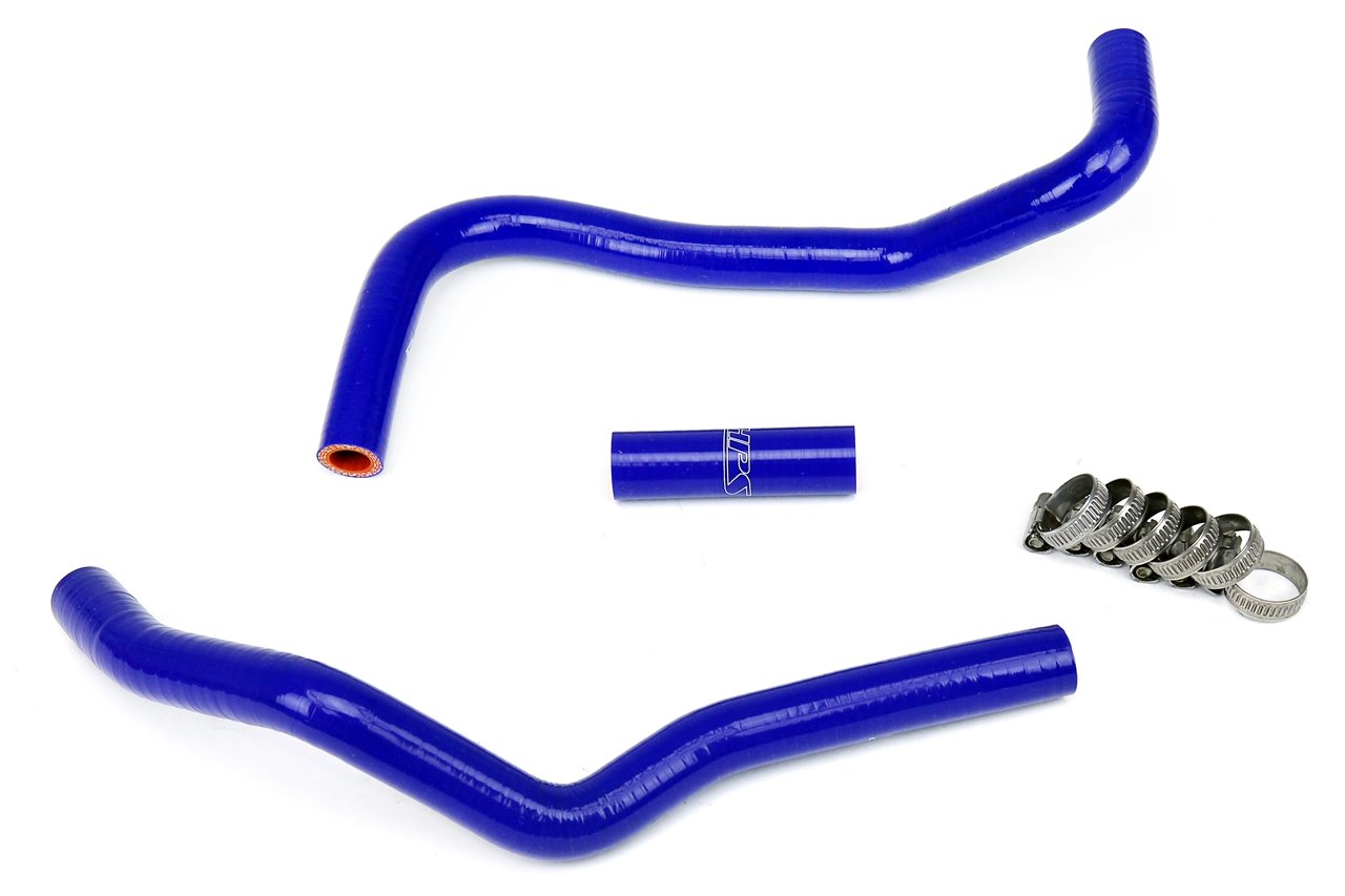 HPS Blue Reinforced Silicone Heater Hose Kit Subaru 13-16 BRZ