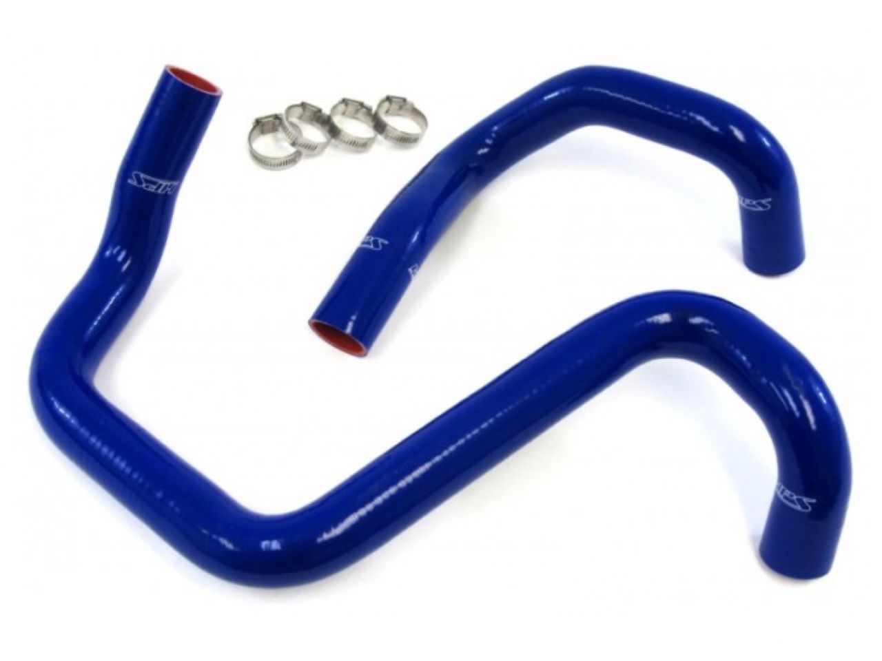 HPS Blue Reinforced Silicone Radiator Hose Kit Coolant Jeep 12-17 Wrangler JK & Unlimited 3.6L V6