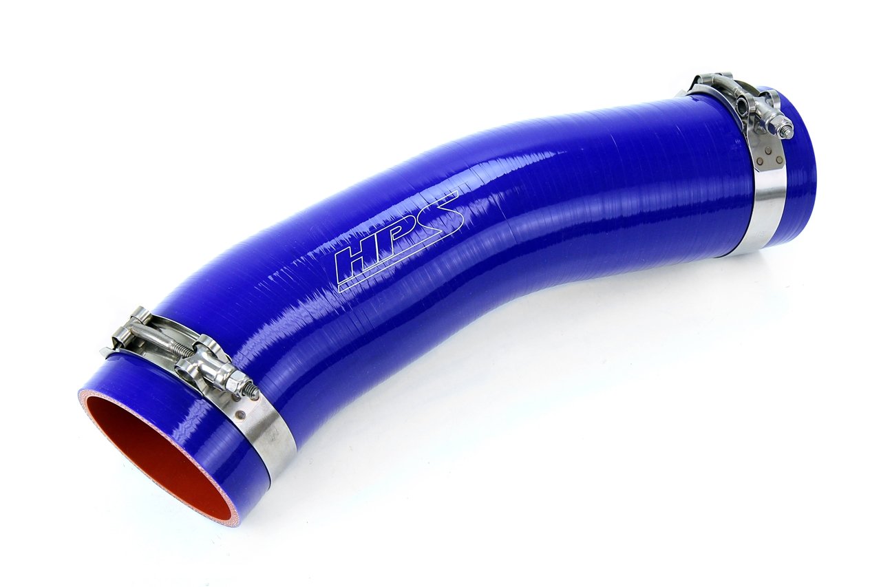 HPS Silicone Air Intake Kit Post MAF Hose Toyota 1995-1997 Land Cruiser FJ80 4.5L I6, 57-1289