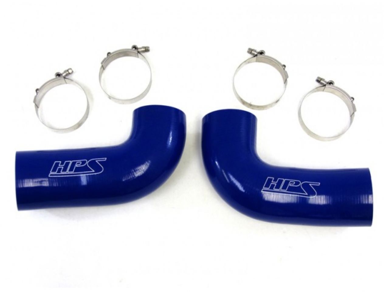 HPS Silicone Post MAF Dual Air Intake Tubes Kit Blue 5.0L V8 BMW 98-03 M5 E39