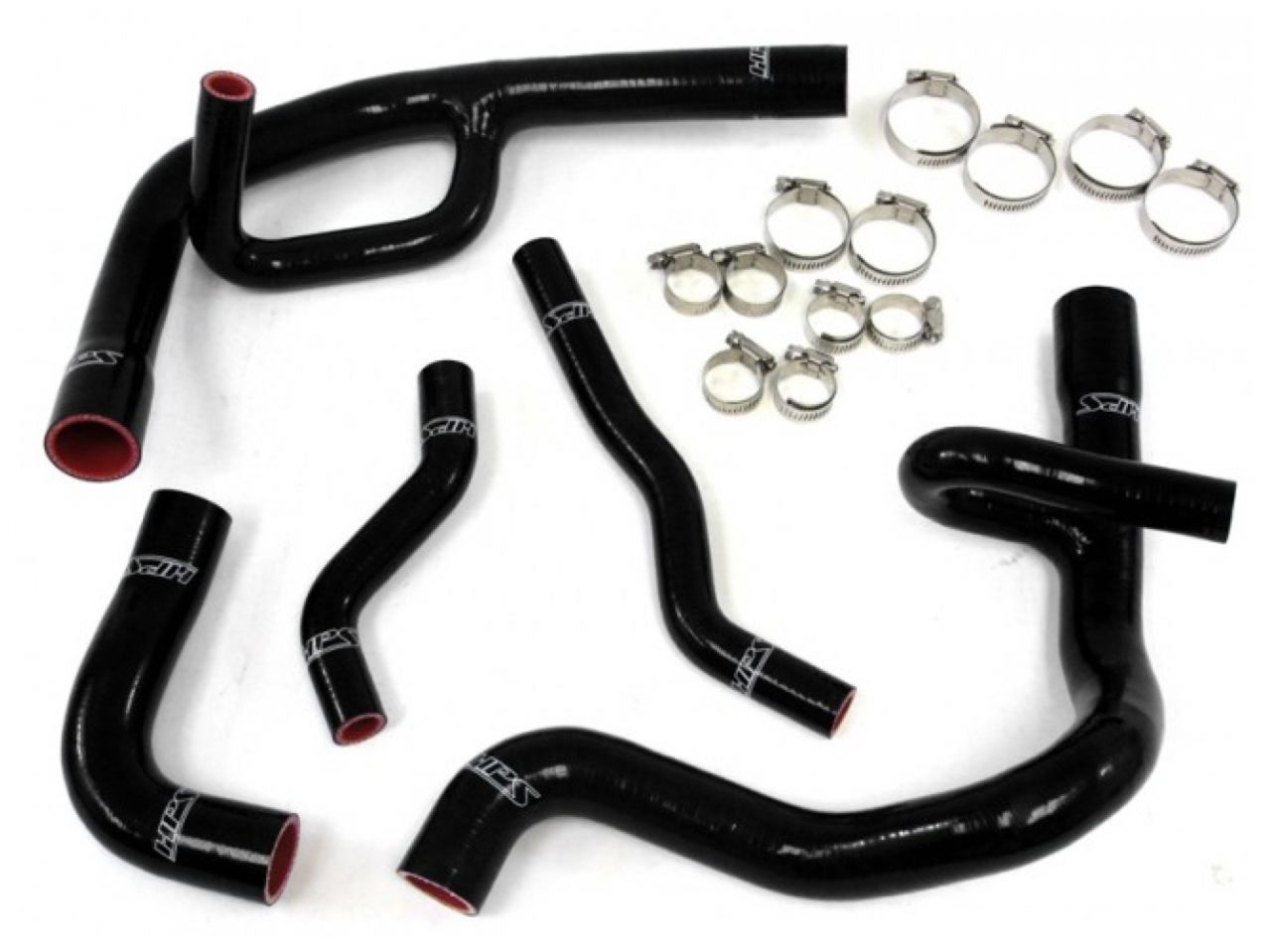 HPS Reinforced Black Silicone Radiator Hose Kit Coolant Dodge 13-16 Dart 2.0L 2.4L Non Turbo