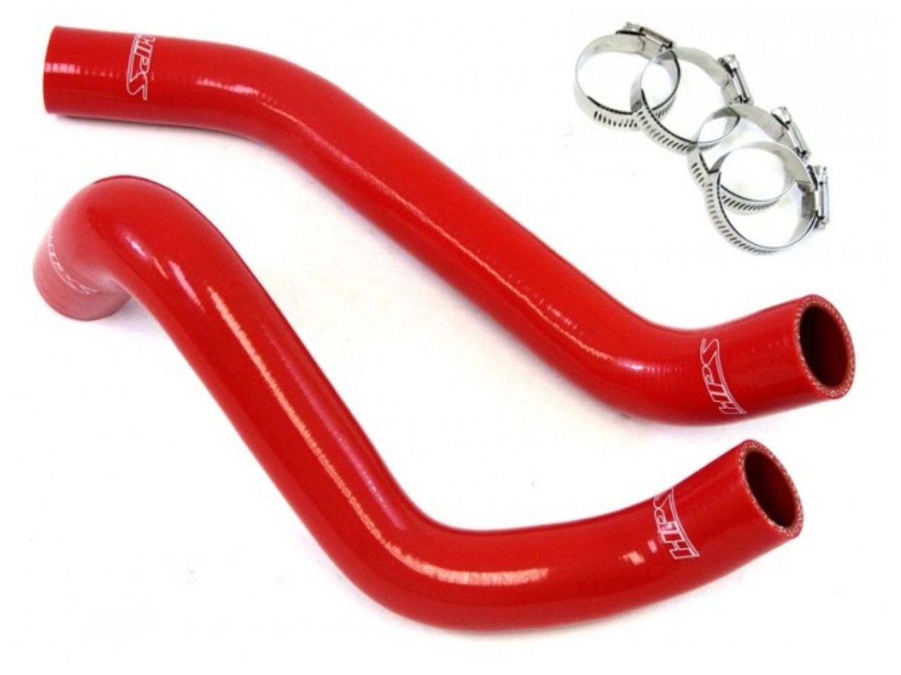 HPS Reinforced Red Silicone Radiator Hose Kit Coolant Chevy 10-15 Camaro 3.6L V6