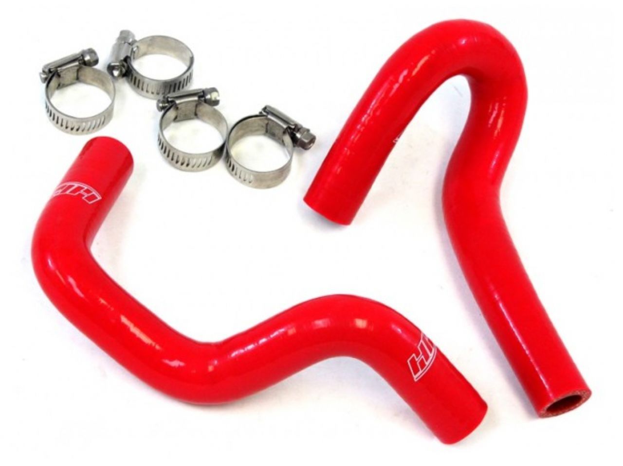 HPS Reinforced Red Silicone Heater Hose Kit Coolant Mazda 90-93 Miata 1.6L