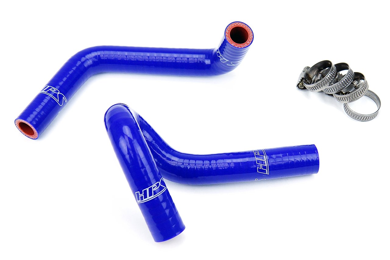 HPS Reinforced Blue Silicone Heater Hose Kit Coolant Mazda 94-97 Miata 1.8L