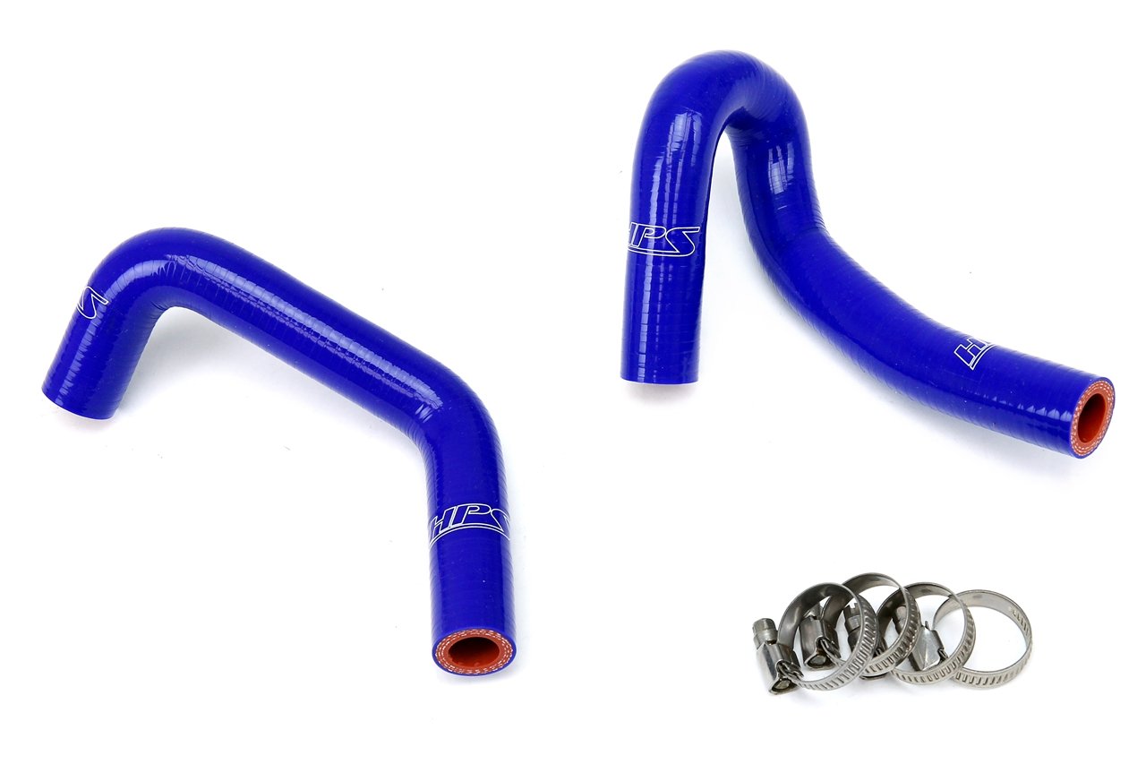 HPS Reinforced Blue Silicone Heater Hose Kit Coolant Mazda 99-05 Miata 1.8L