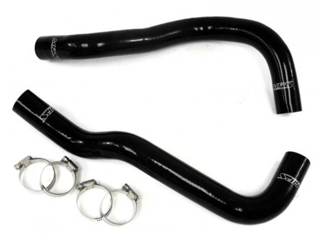 HPS Reinforced Black Silicone Radiator Hose Kit Coolant Toyota 05-18 Tacoma 2.7L 4Cyl