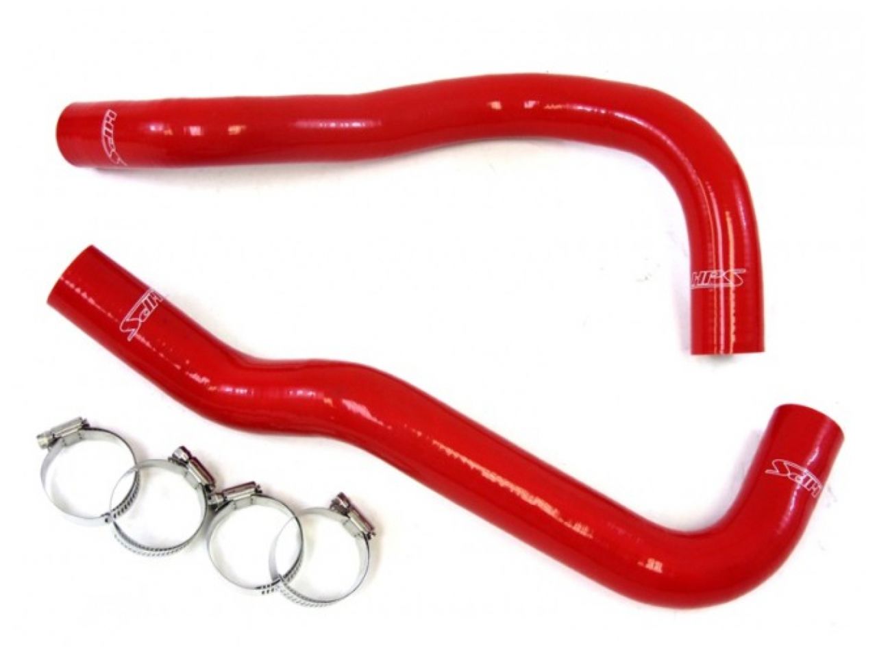 HPS Reinforced Red Silicone Radiator Hose Kit Coolant Toyota 05-18 Tacoma 2.7L 4Cyl