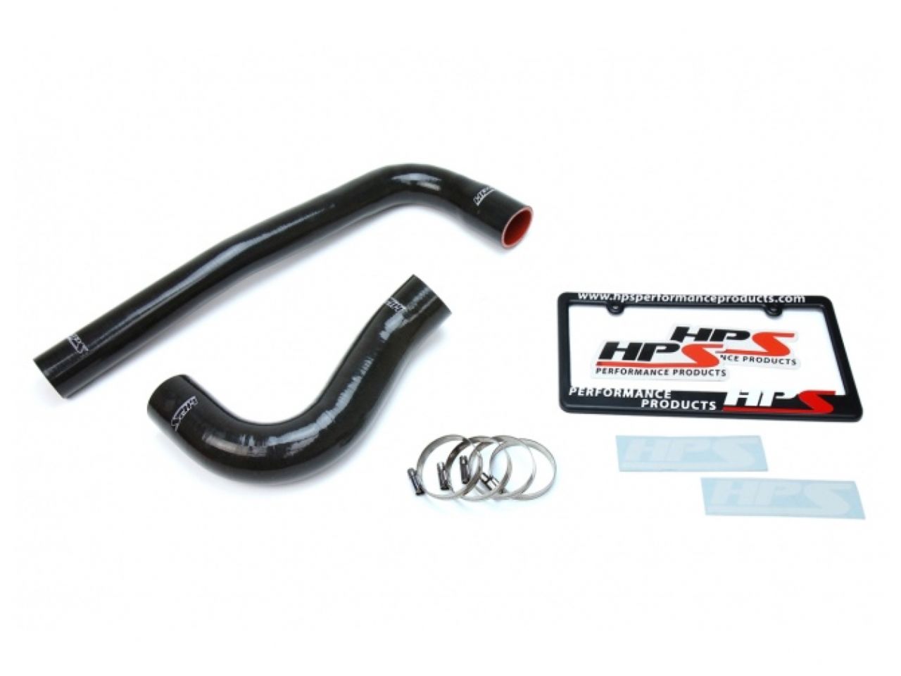 HPS Black Reinforced Silicone Radiator Hose Kit Coolant Dodge 03-10 Ram 2500 3500 Pickup 5.9L / 6.7L Diesel Cummins