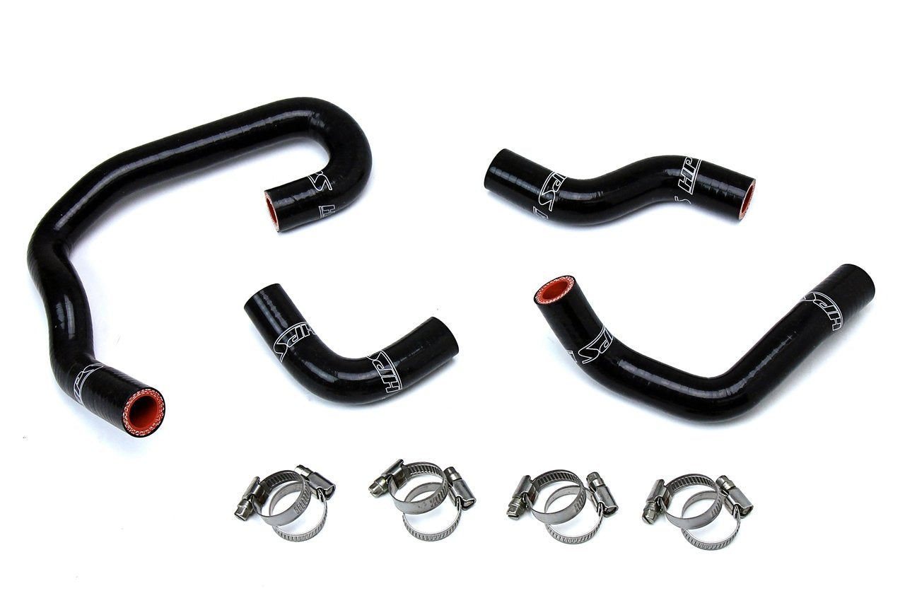 HPS Reinforced Black Silicone Heater Hose Kit Coolant Toyota 93-95 Pickup 3.0L V6 Left Hand Drive