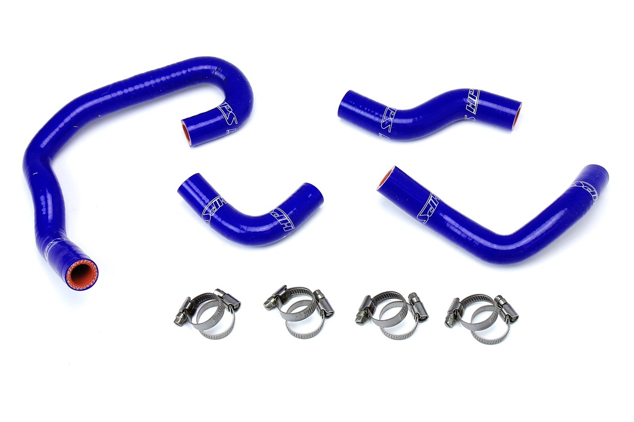 HPS Reinforced Blue Silicone Heater Hose Kit Coolant Toyota 93-95 Pickup 3.0L V6 Left Hand Drive