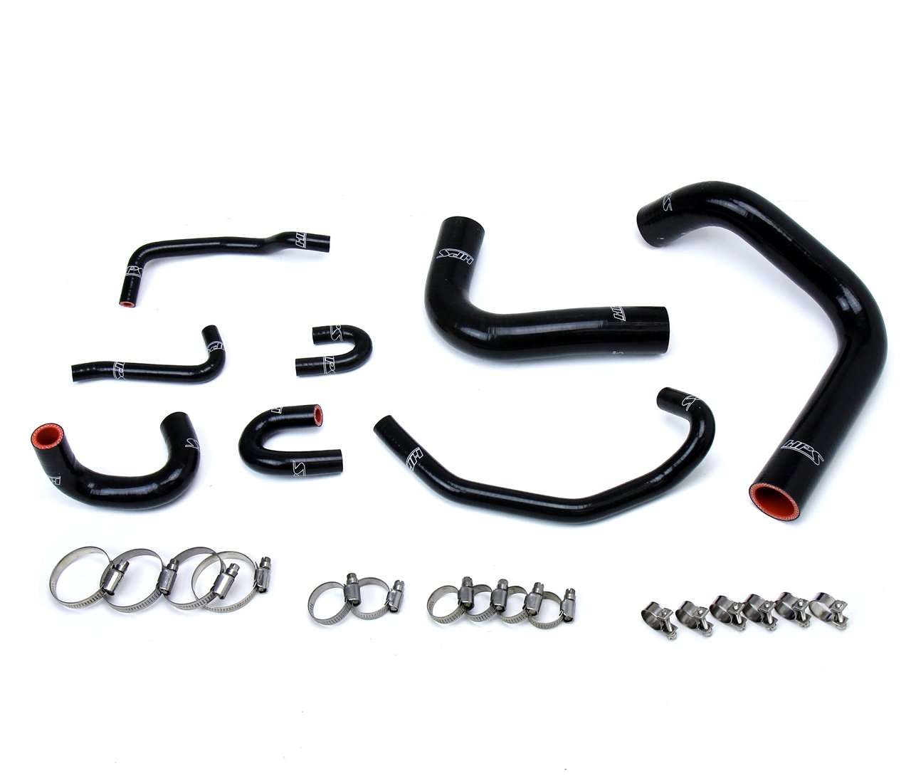 HPS Reinforced Black Silicone Radiator Hose Kit Coolant Toyota 89-95 Pickup 3.0L V6