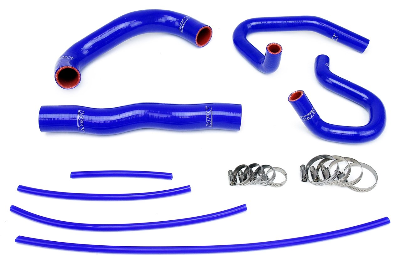 HPS Silicone Radiator + Heater Coolant Hose Kit Hyundai 2013-2014 Genesis Coupe 2.0T Turbo 4Cyl Left Hand Drive, 57-1324