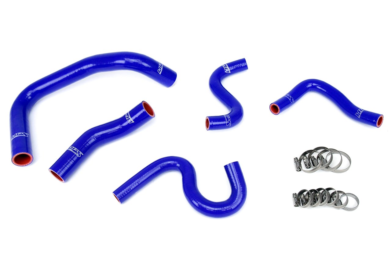 HPS Silicone Radiator + Heater Coolant Hose Kit Toyota 1985-1987 Corolla AE86 4A-GEU Left Hand Drive, 57-1337