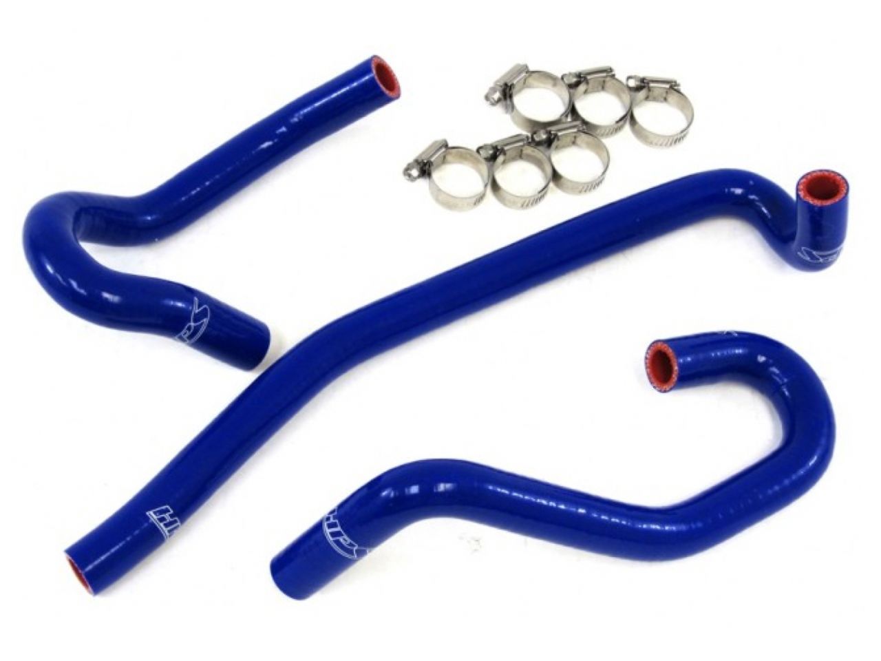 HPS Blue Reinforced Silicone Heater Hose Kit Toyota 00-06 Tundra V8 4.7L Left Hand Drive