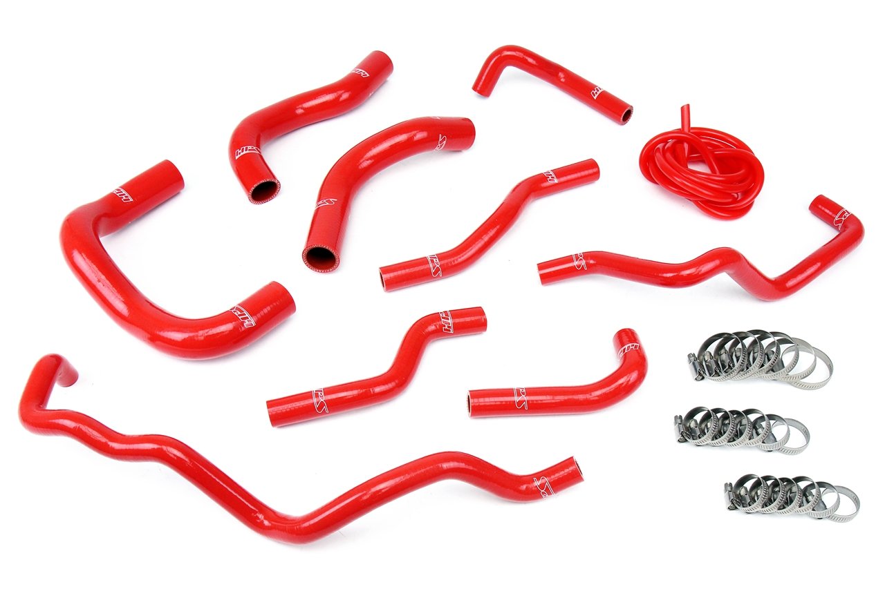 HPS Silicone Radiator + Heater Coolant Hose Kit Scion 2008-2015 iQ 1.3L 4cyl, 57-1341