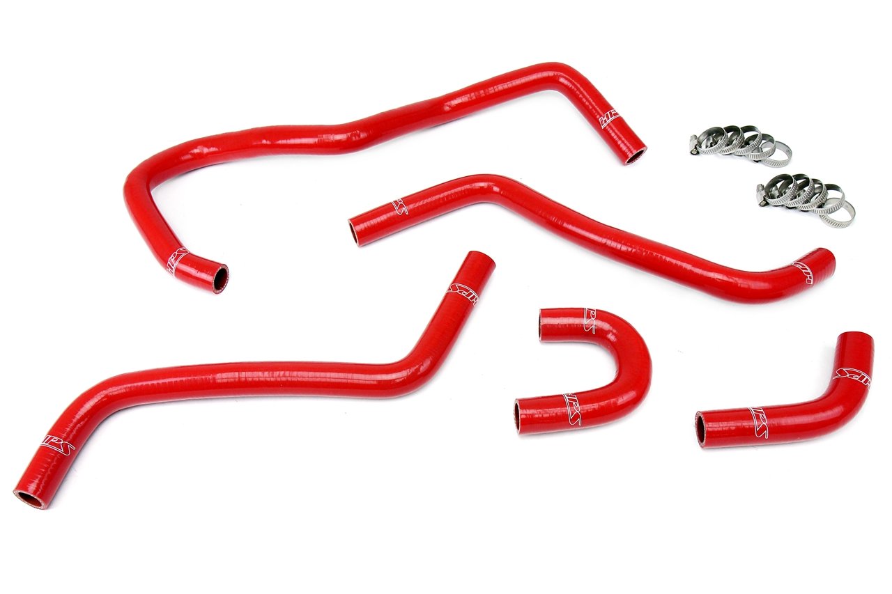 HPS Silicone Radiator Coolant Hose Kit Yamaha 2004-2007 YXR450 YXR660 Rhino, 57-1345