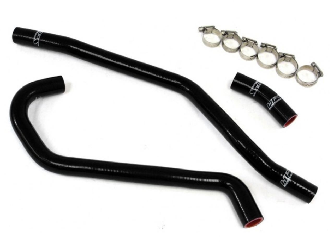 HPS Black Reinforced Silicone Radiator Hose Kit Yamaha 06-12 YFM700 Raptor