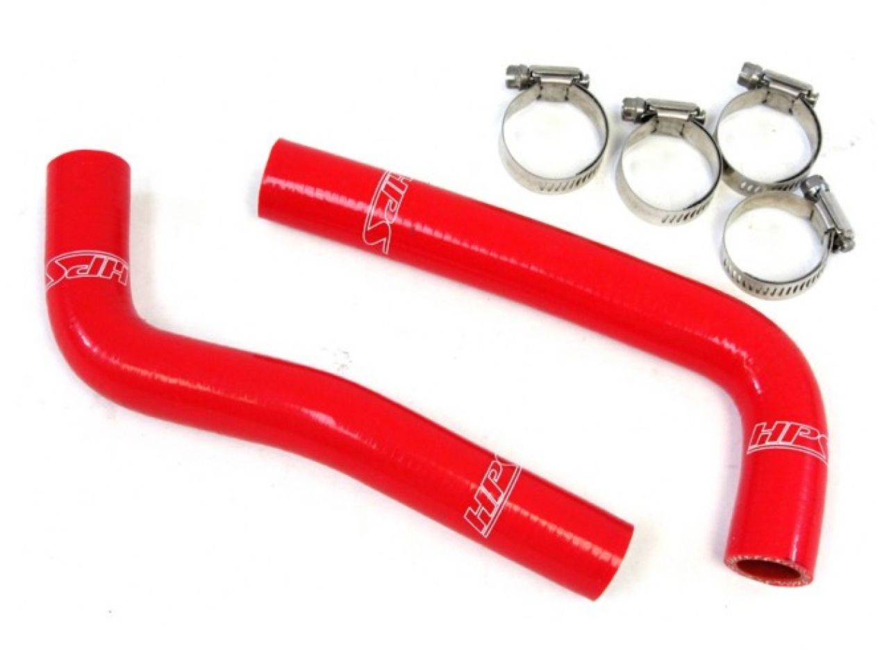 HPS Red Reinforced Silicone Radiator Hose Kit Yamaha 04-08 YFZ450