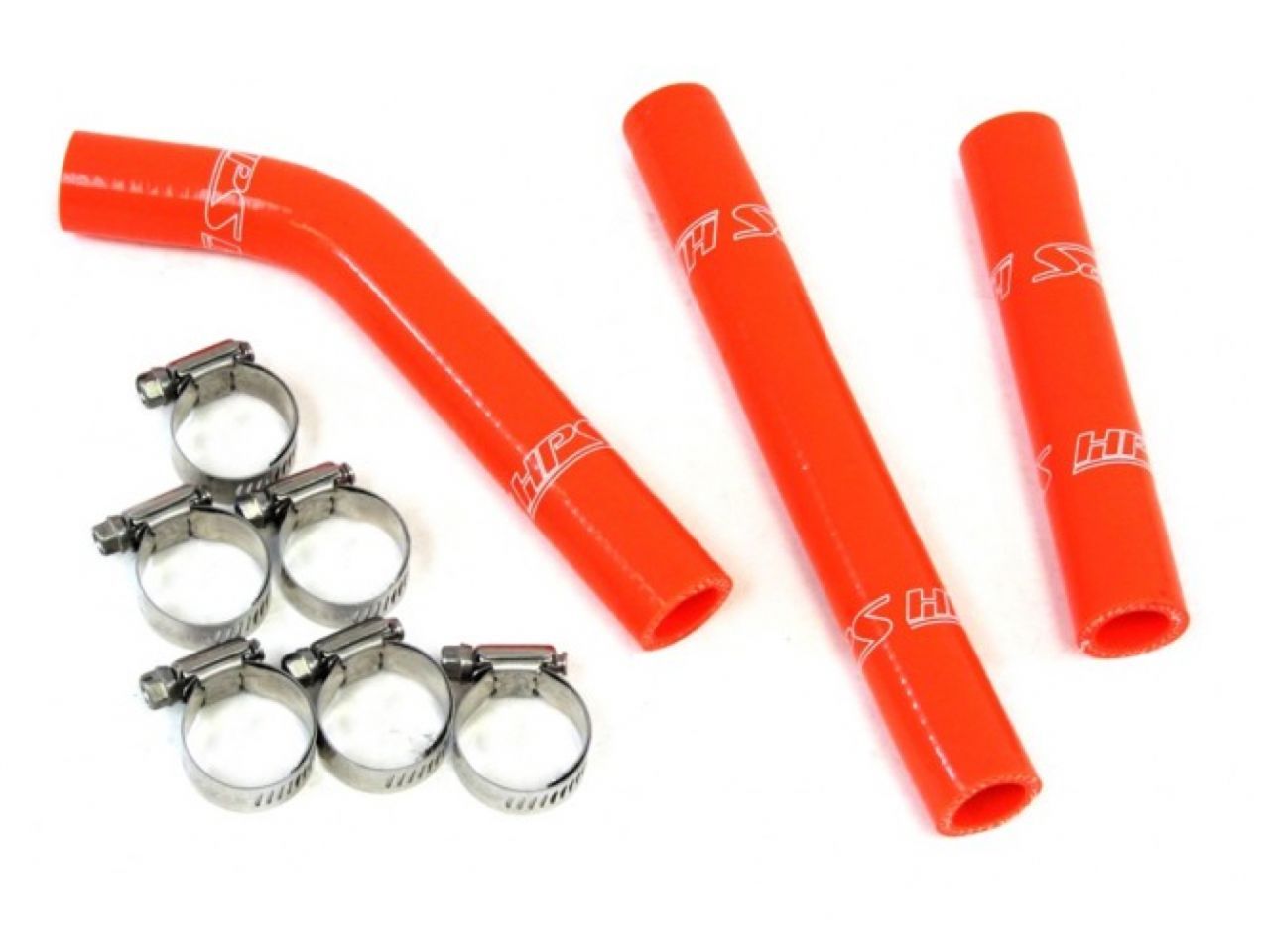 HPS Orange Reinforced Silicone Radiator Hose Kit KTM 07-10 125SX 144SX 150SX