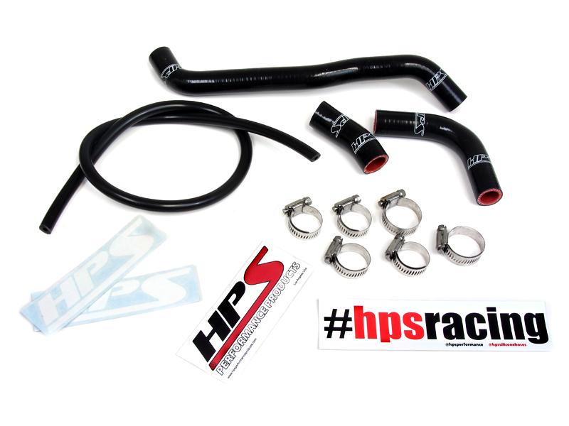 HPS Silicone Radiator Coolant Hose Kit Suzuki 2000-2008 DRZ400S DRZ400SM, 57-1359