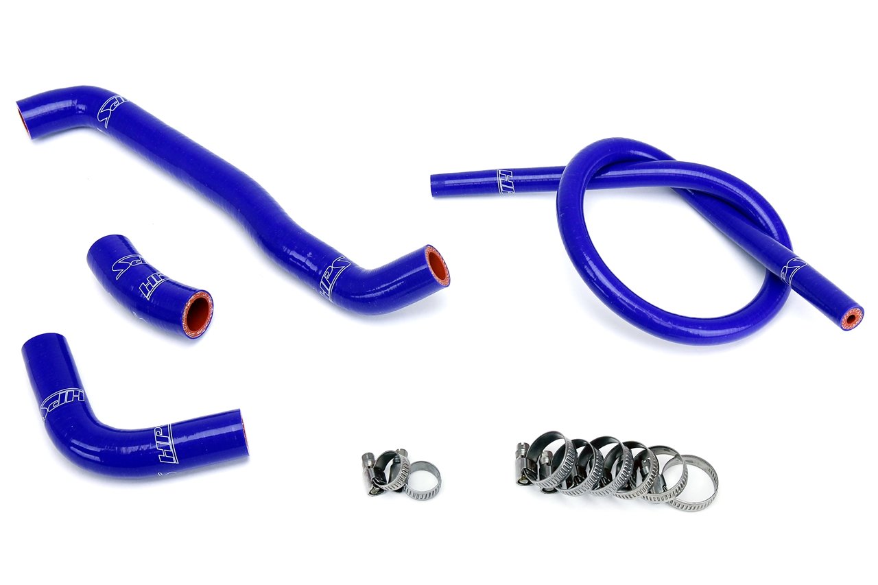 HPS Silicone Radiator Coolant Hose Kit Suzuki 2000-2008 DRZ400S DRZ400SM, 57-1359