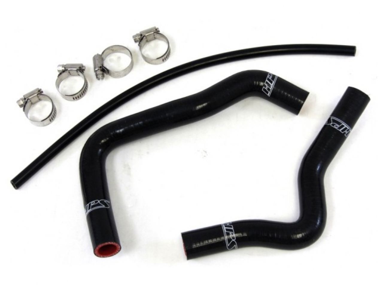 HPS Black Reinforced Silicone Radiator Hose Kit Suzuki 02-12 RM85