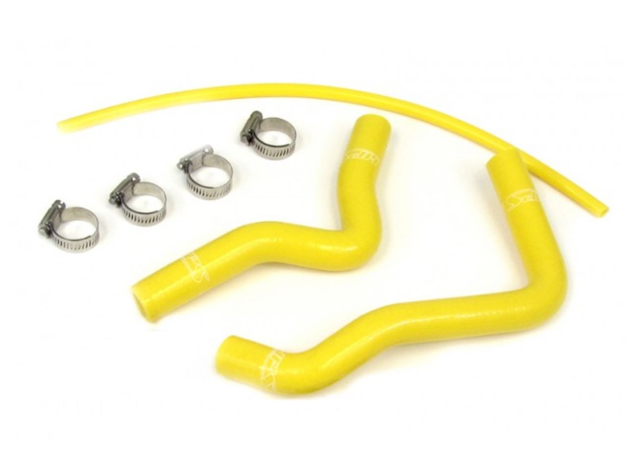 HPS Yellow Reinforced Silicone Radiator Hose Kit Suzuki 02-12 RM85