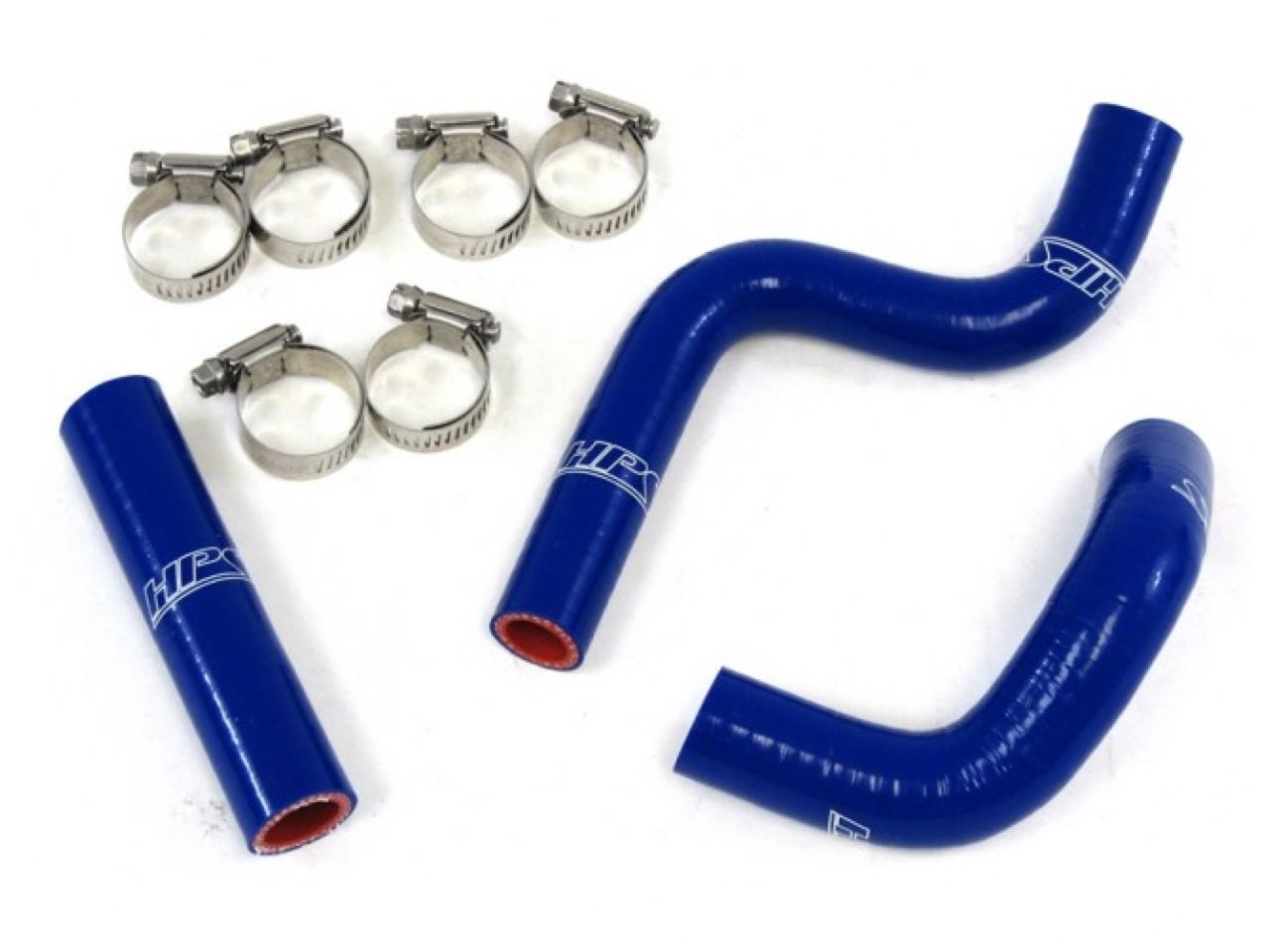 HPS Blue Reinforced Silicone Radiator Hose Kit Kawasaki 98-12 KX80 KX85 KX100