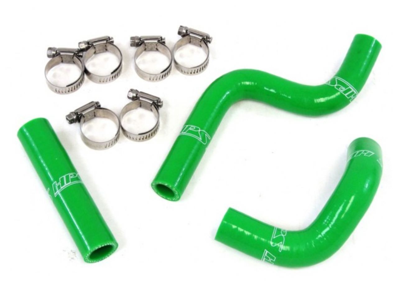 HPS Green Reinforced Silicone Radiator Hose Kit Kawasaki 98-12 KX80 KX85 KX100