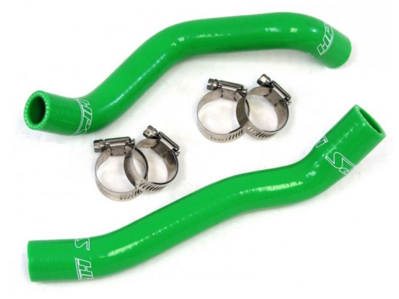 HPS Green Reinforced Silicone Radiator Hose Kit Kawasaki 08-14 KFX450R