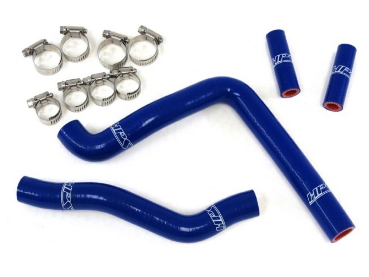 HPS Blue Reinforced Silicone Radiator Hose Kit Kawasaki 05-08 KX250