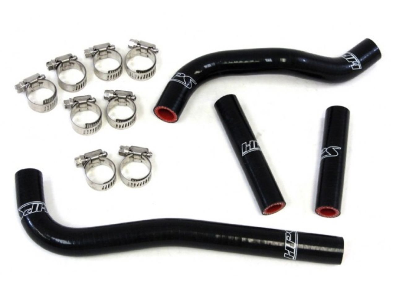 HPS Black Reinforced Silicone Radiator Hose Kit Honda 07-12 CRF150R