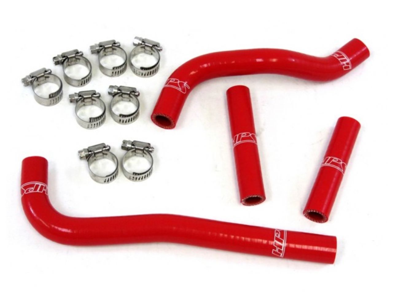 HPS Red Reinforced Silicone Radiator Hose Kit Honda 07-12 CRF150R