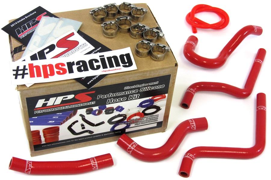 HPS Silicone Radiator Coolant Hose Kit Honda 2003-2004 CR125R 2 Stroke, 57-1372