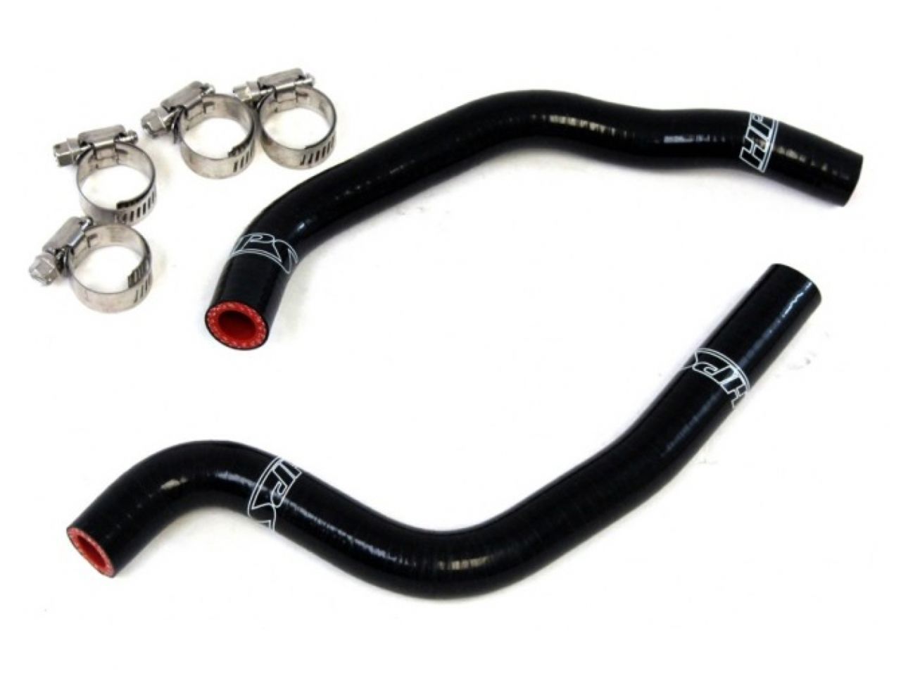 HPS Black Reinforced Silicone Radiator Hose Kit Honda 96-99 CR80R 2 Stroke