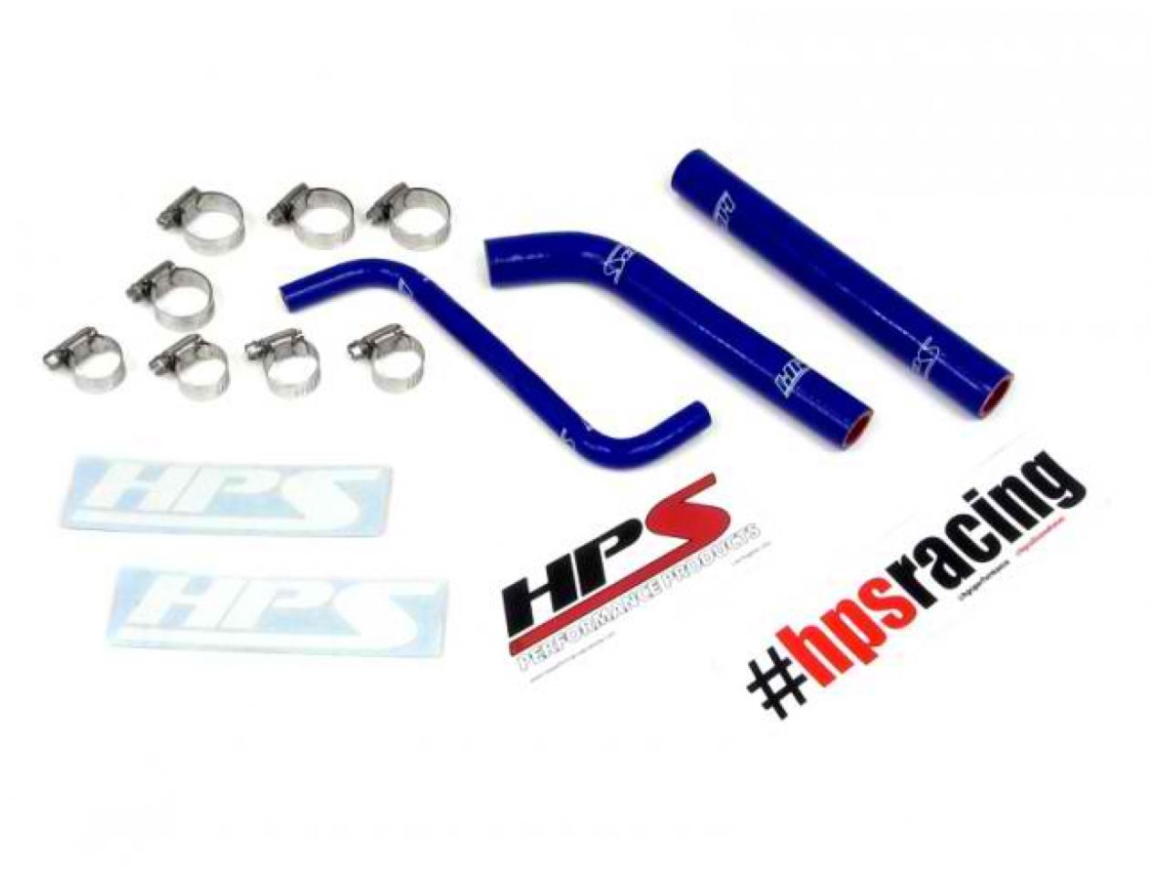 HPS Blue Reinforced Silicone Radiator Hose Kit Honda 04-09 TRX450R