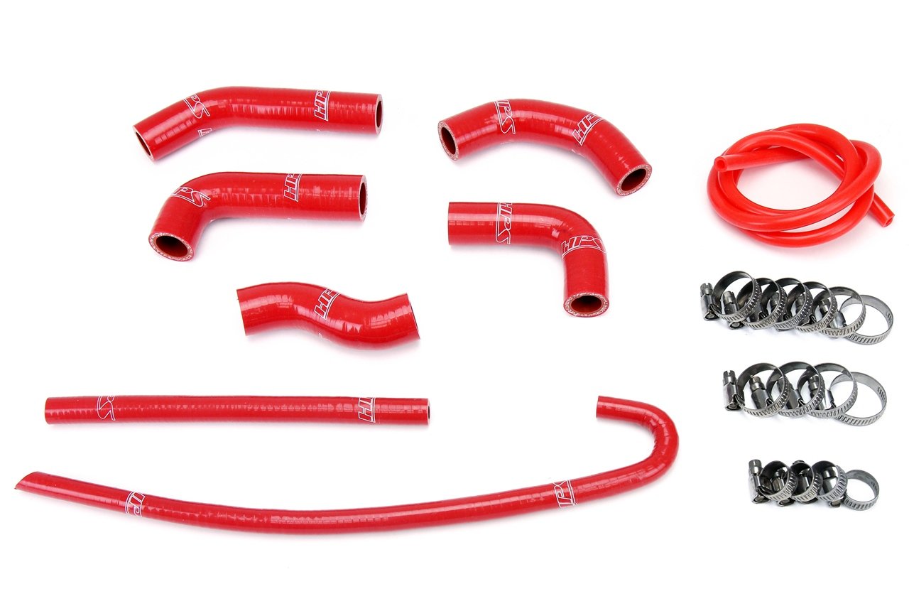 HPS Silicone Radiator Coolant Hose Kit Honda 2000-2010 XR650R, 57-1377